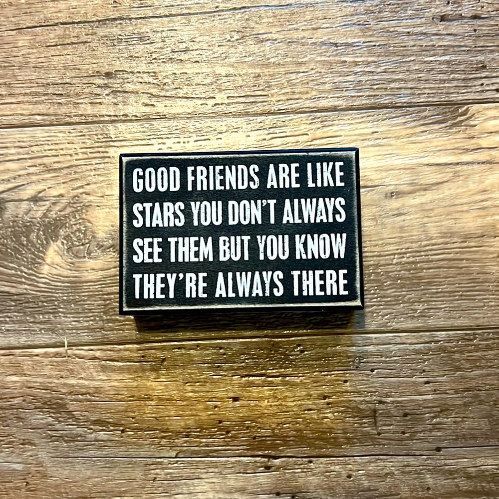 Wooden Quote Wall Art